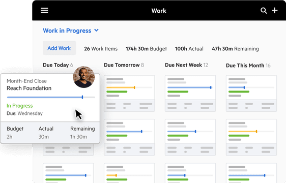 A work item being moved within a kanban board interface.