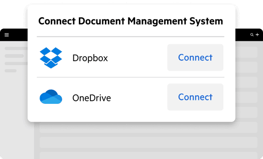 A task checklist showing file upload capabilities